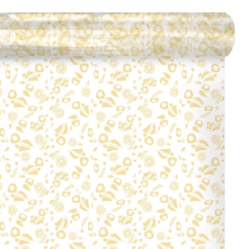 Rouleau polypro Poppy beige et doré