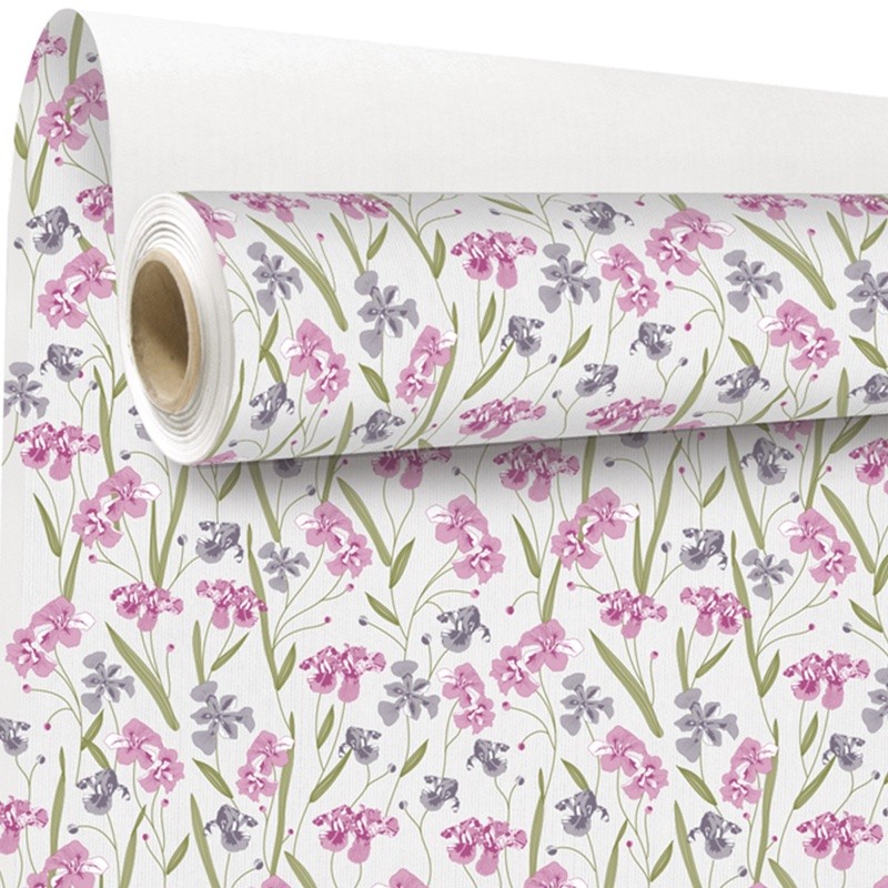 Rouleau kraft Aube violet