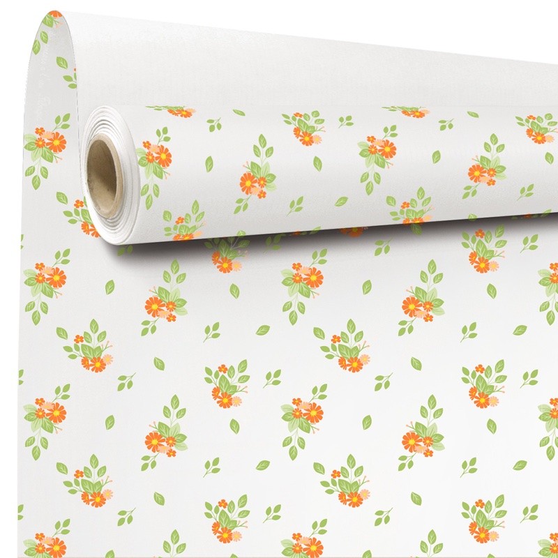 Rouleau kraft Corina orange