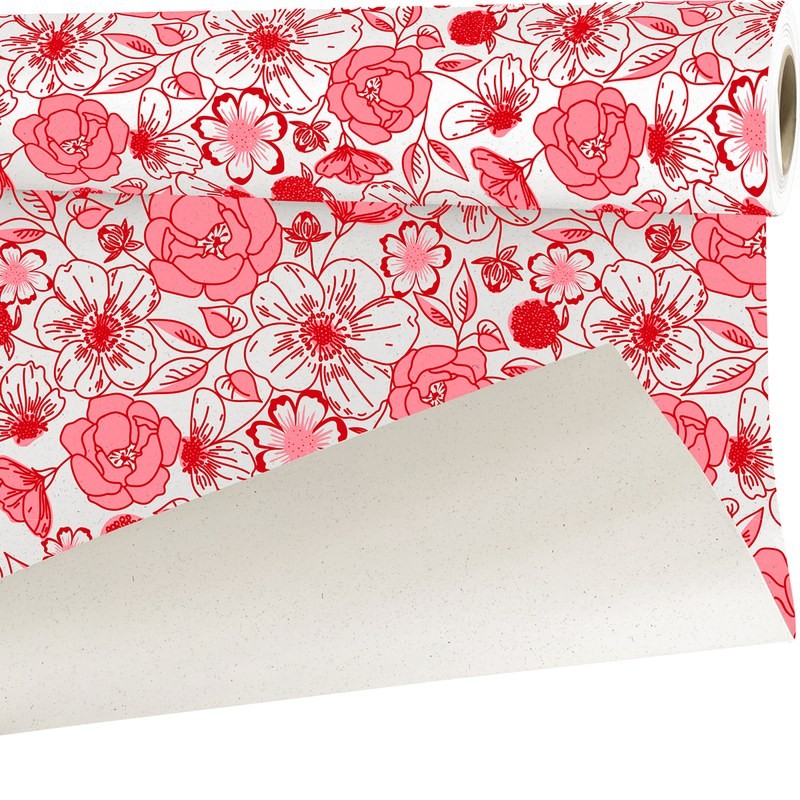 Rouleau papier betterave Perla rouge