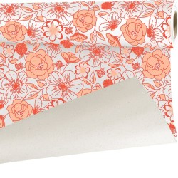 Rouleau papier betterave Perla orange