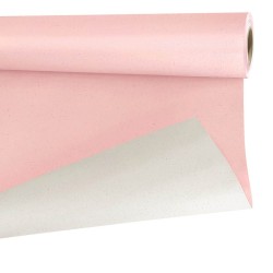 Rouleau papier betterave uni rose