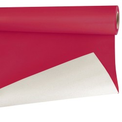 Rouleau papier betterave uni cerise