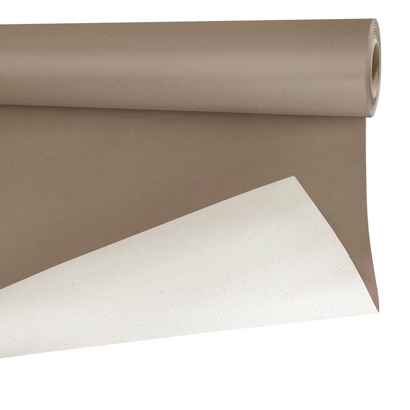 Rouleau papier betterave uni moka