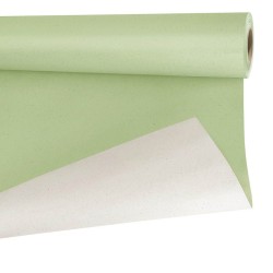Rouleau papier betterave uni menthe