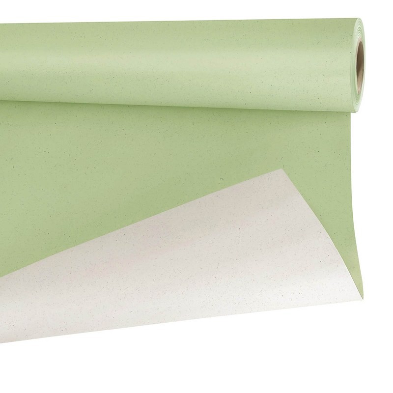 Rouleau papier betterave uni menthe