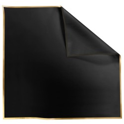 Rame Carré Opaline liseré or noir