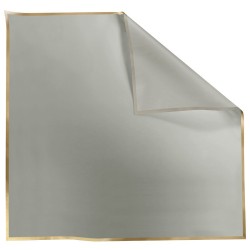 Rame Carré Opaline liseré or gris