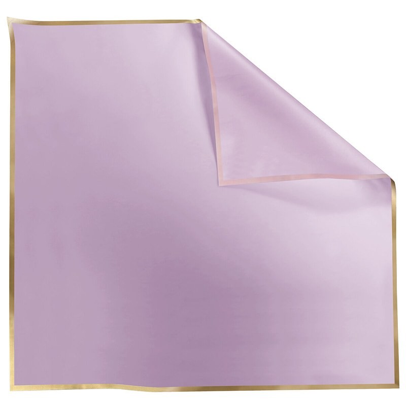 Rame Carré Opaline liseré or parme