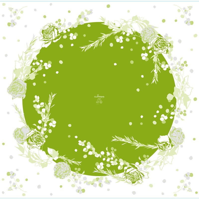 Rame polypro Célestine verte