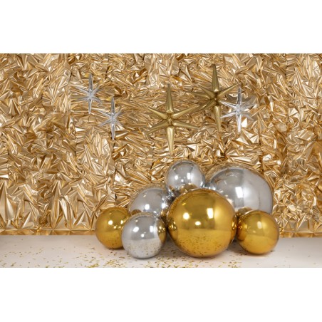 Film décoratif satiné or luxe - rouleau 0,80 x 25 m