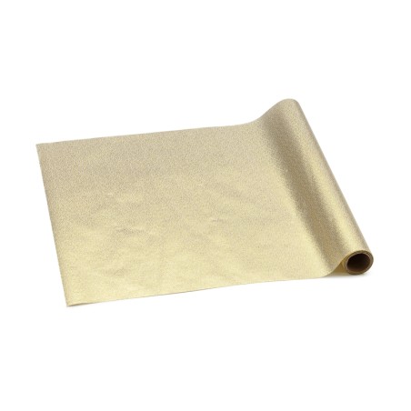 Chemin de table décoratif doré 0,36 x 3 m