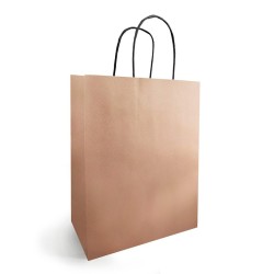 Sac kraft métallisé cuivre