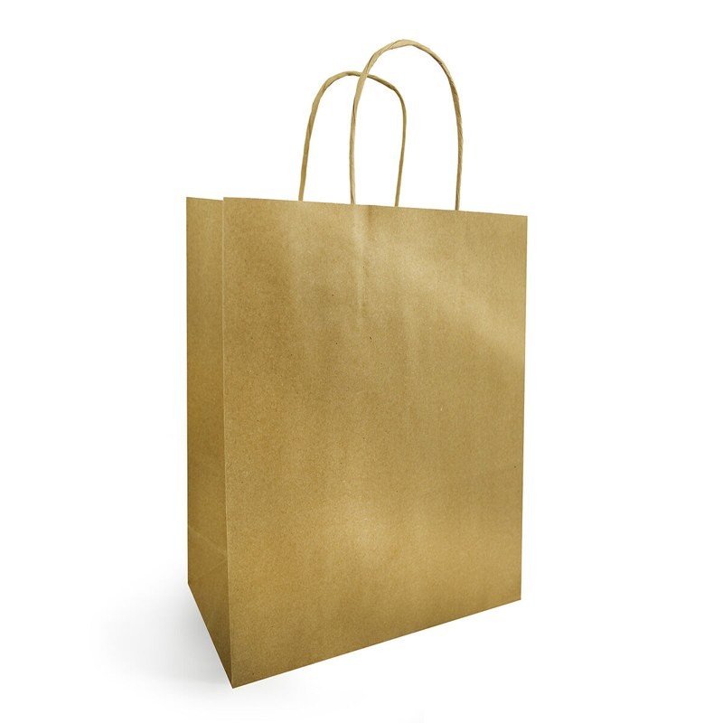 Sac kraft métallisé or