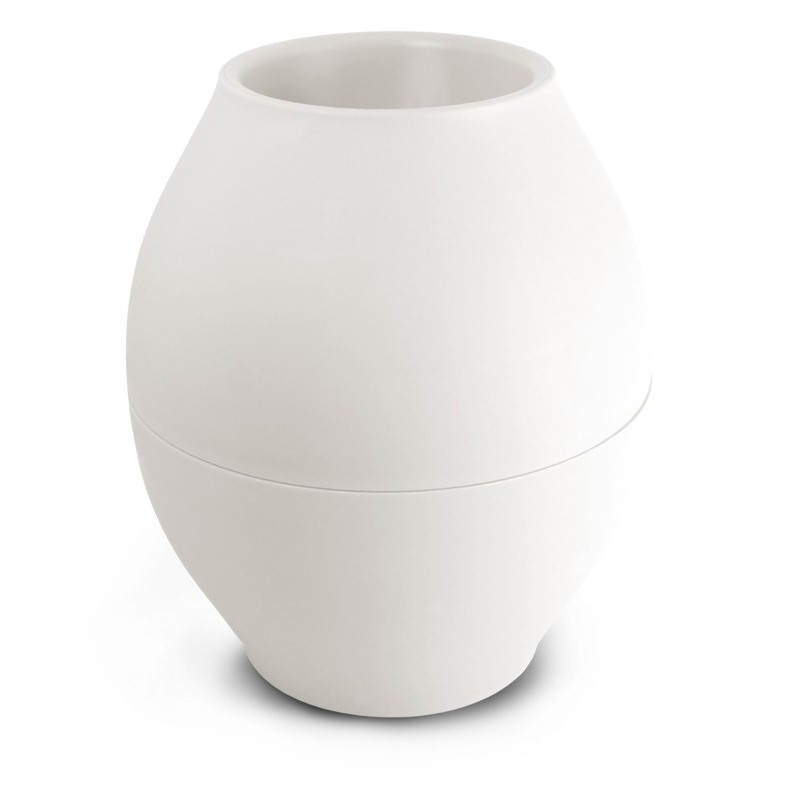 Vase Diabol'o anti-renversement blanc