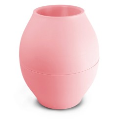 Vase Diabol'o anti-renversement rose
