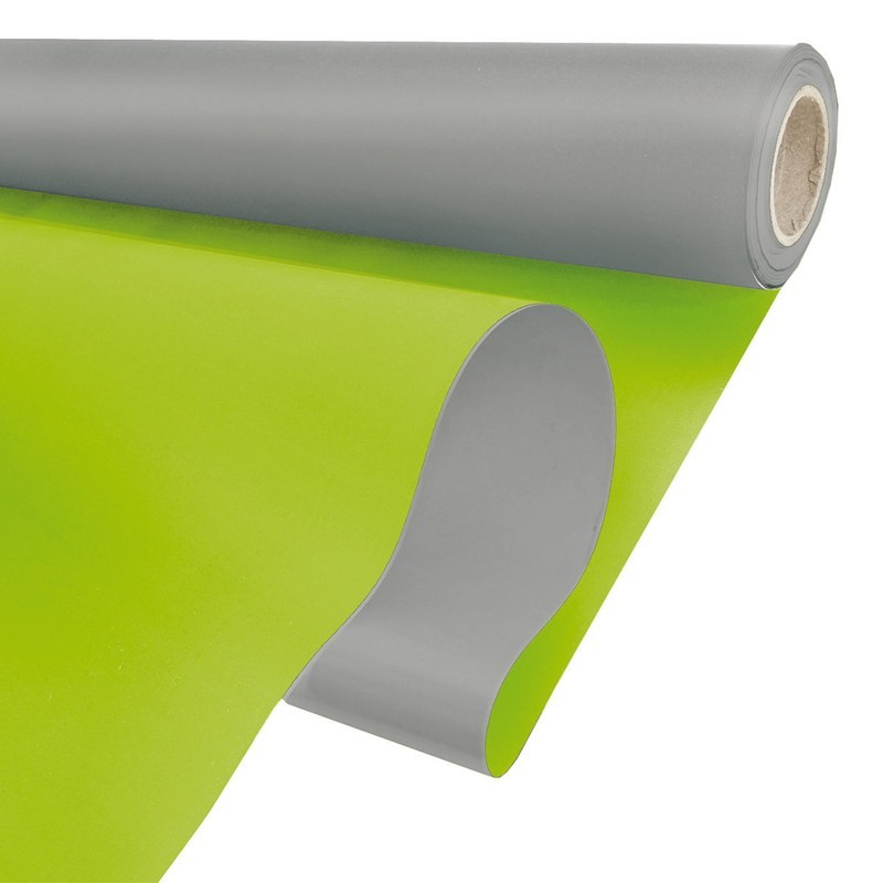 Rouleau polypro Duo Mat gris et vert pomme