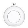 Boule en verre à fond plat pour bougie chauffe-plat Ø10 cm – verrerie en gros