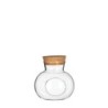 Boule en verre avec bouchon Ø10 H.10 cm – verrerie en gros