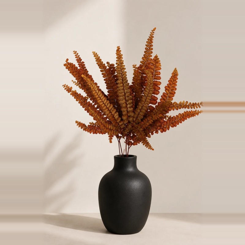 Box fleurs stabilisées orange – automne, Halloween Rouille & pêche – grossiste en fleurs stabilisées