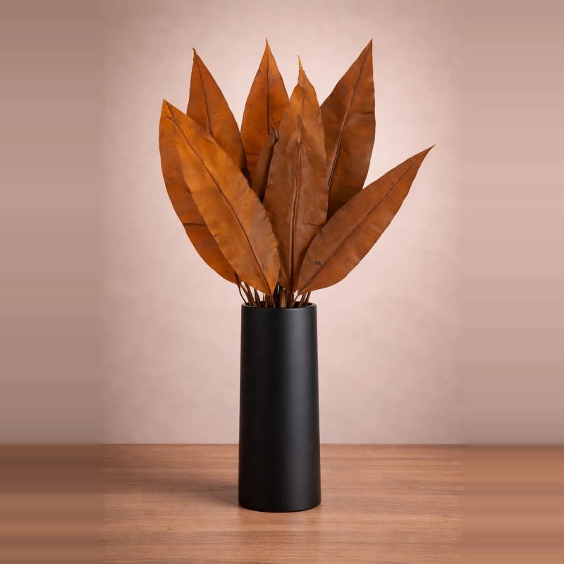Box fleurs stabilisées orange – automne, Halloween Rouille & pêche – grossiste en végétal stabilisé