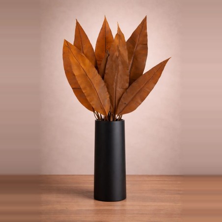 Box fleurs stabilisées orange – automne, Halloween Rouille & pêche – grossiste en végétal stabilisé