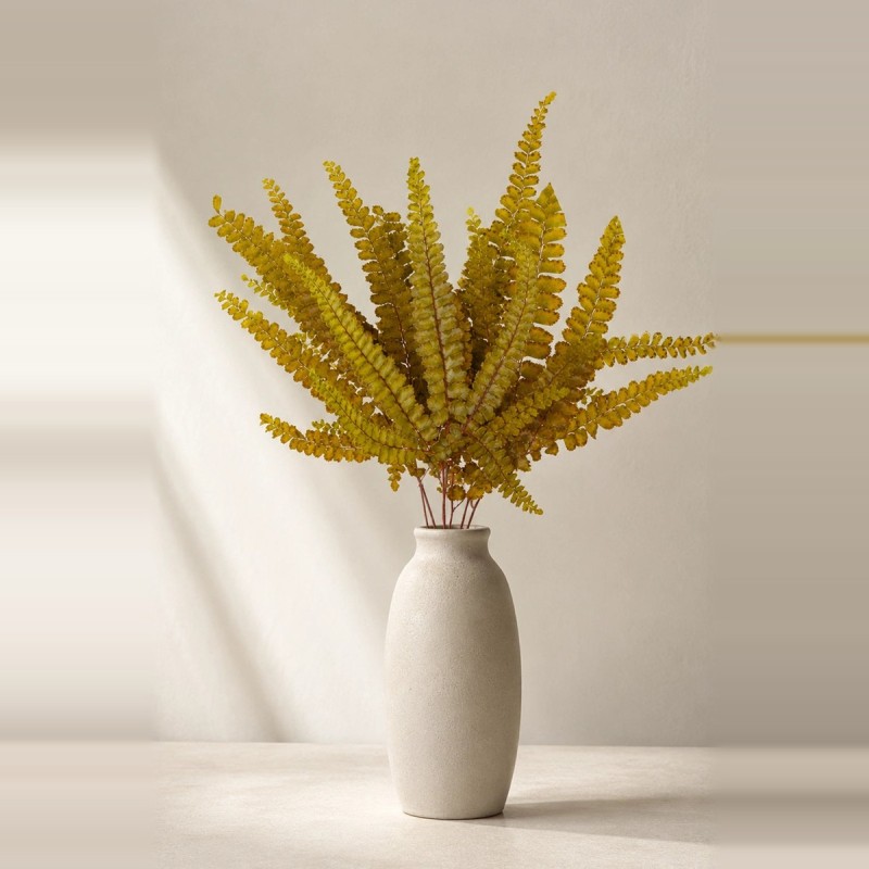 Box feuillages stabilisés vert olive – déco pro Vert olive – grossiste en fleurs stabilisées
