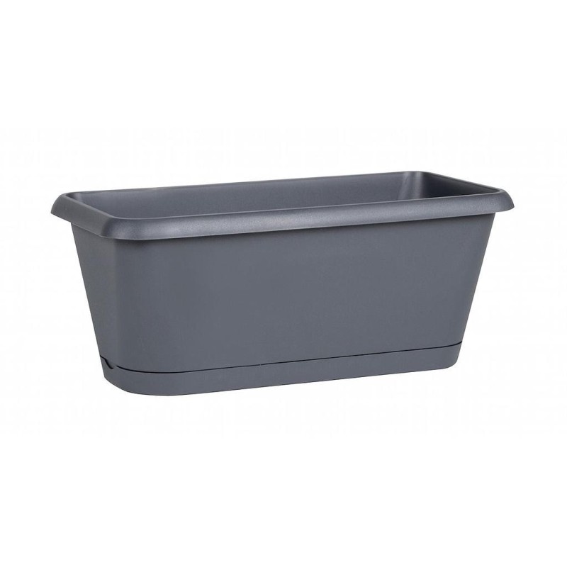 JARDINIERE CHORUS + PLATEAU_30 cm_ANTHRACITE_013528 JARDINIERE CHORUS + PLATEAU_30 cm_ANTHRACITE_013528
