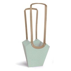 Sac Aqua vert sauge pour plante en pot, vente en gros aux fleuristes