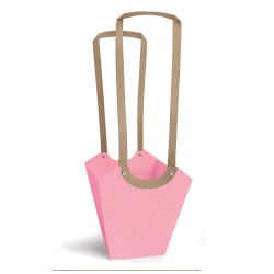 Sac Aqua rose clair pour plante en pot, emballage cadeau pour fleuristes en gros
