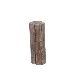 Tronc en bois vieilli Ø20 H.55 cm - vente en gros de décoration pour fleuristes