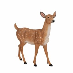 Biche géante en résine 125 x 35 H.120 cm - grossiste en décoration de vitrine pour commerces