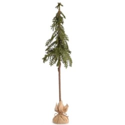Pin artificiel de haute montagne avec motte Ø32 H.116 cm - grossiste en sapins artificiels