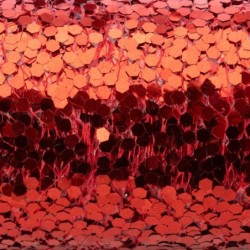 Rouleau de filet à paillettes rouge 48 cm x 5 yards  grossiste en emballage fleuriste