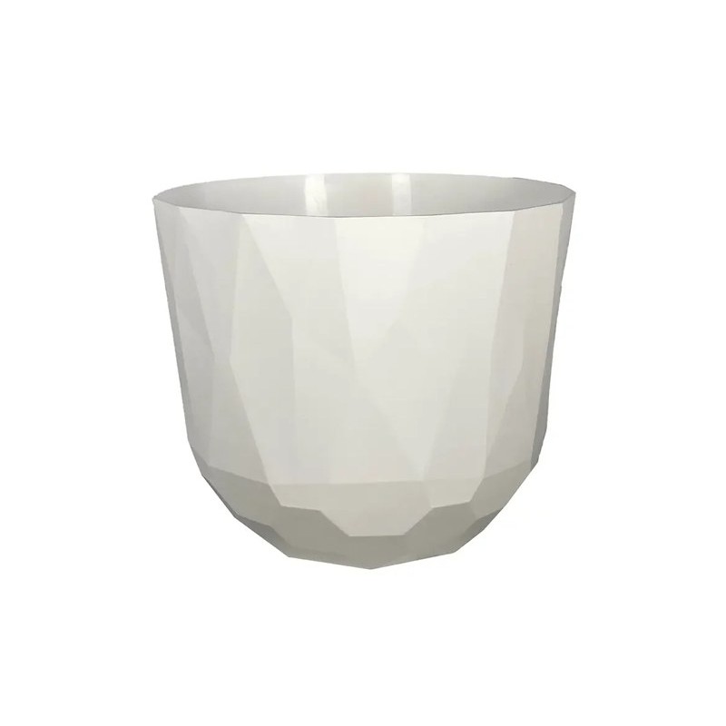 Cache-pot Quartz craie, vente en gros pour plantes à offrir