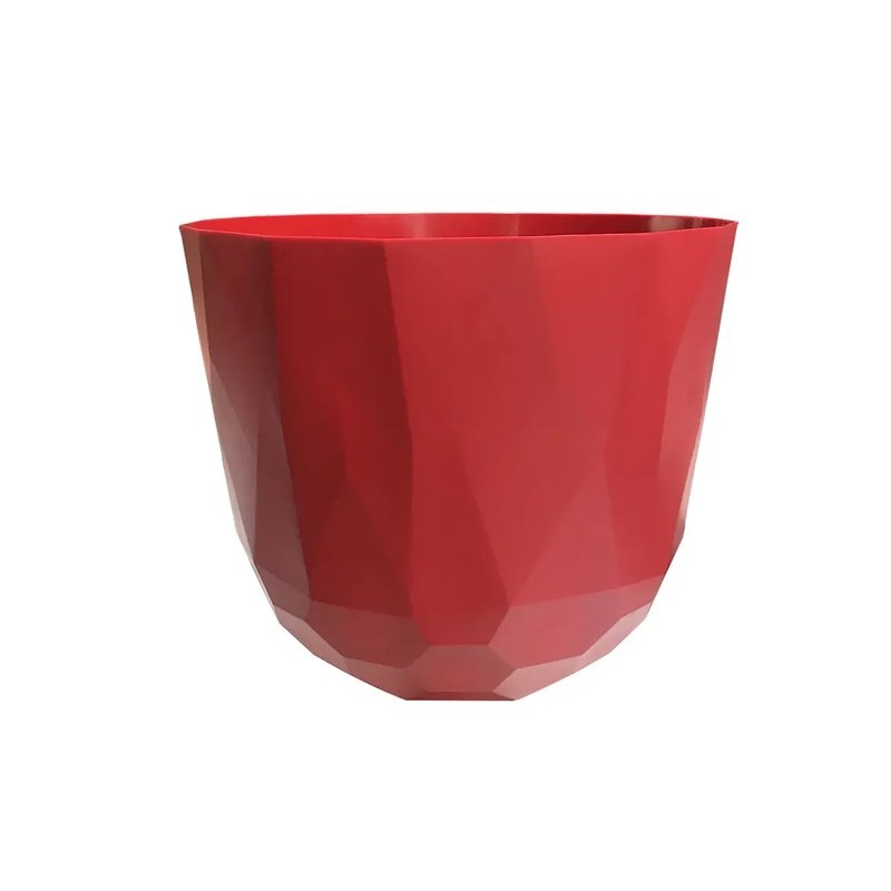 Cache-pot Quartz rubis pour une vitrine de Noël, vente en gros aux fleuristes