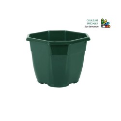 Pot Antalia vert sapin non percé, grossiste en pots pour compositions de Toussaint