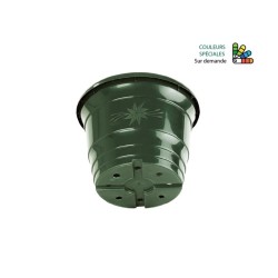 Pot Floria vert sapin non percé, grossiste en pots pour fleuristes et jardineries