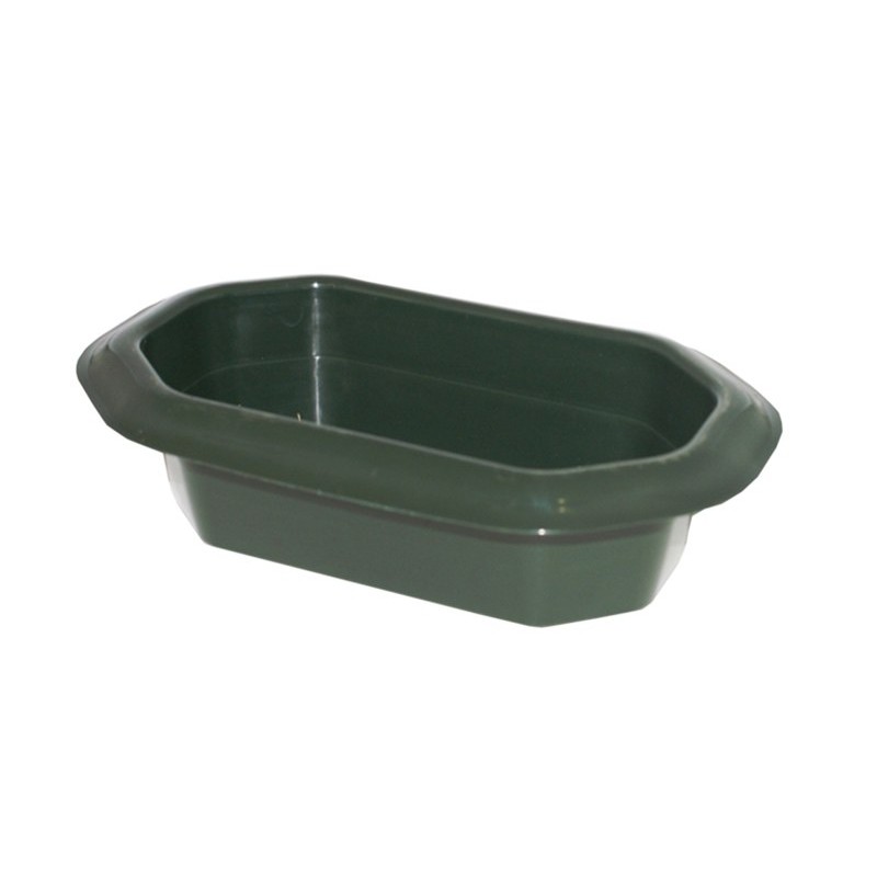 Coupe rectangulaire vert sapin L 31 cm, vente en gros pour fleuristes