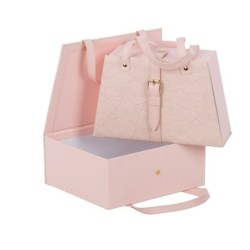 Sac cadeau dentelle rose antique lot de 2  grossiste en emballage cadeau pour la fête des mères