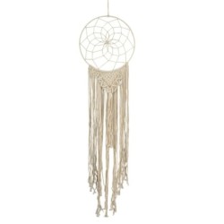 Attrape-rêves en macramé Ø30 H.110 cm - grossiste en décoration bohème pour boutiques
