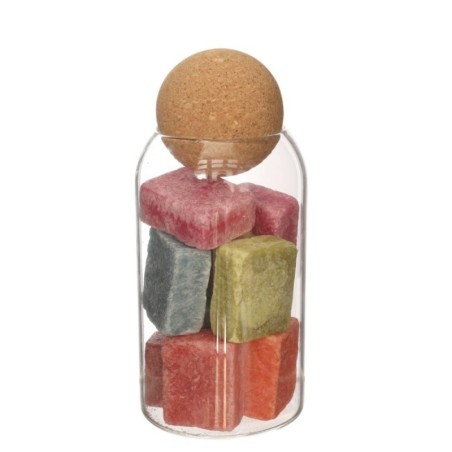 Terrarium en verre Sienna Ø8,5 H.19 cm – vente en gros verrerie pour fleuristes