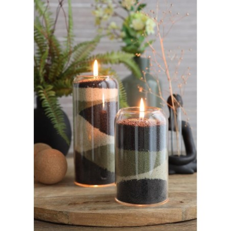 Terrarium en verre Sienna Ø8,5 H.19 cm – grossiste en verrerie