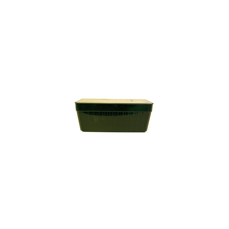 Jardinière Florabelle garnie de mousse sèche 40 cm, grossiste en fournitures funéraires