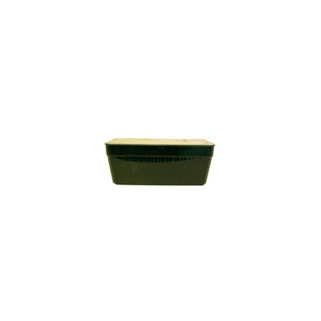 Jardinière Florabelle garnie de mousse sèche 40 cm, grossiste en fournitures funéraires