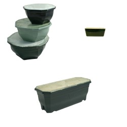 Grandes coupes et jardinières garnies de mousse pour compositions de deuil – grossiste en coupes garnies