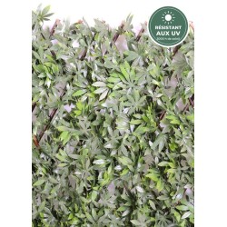 Palissade d'aralia artificiel vert 100 cm, brise-vue en vente en gros pour professionnels