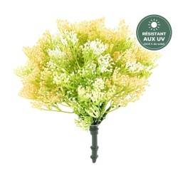 Piquet de baies artificielles vert 20 cm, grossiste en feuillage artificiel
