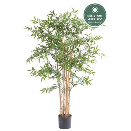 Bambou japonais artificiel en pot vert 150 cm, grossiste en plantes artificielles