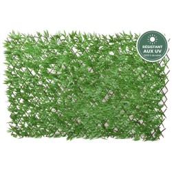 Palissade de bambou artificiel vert 100 cm, vente en gros pour professionnels